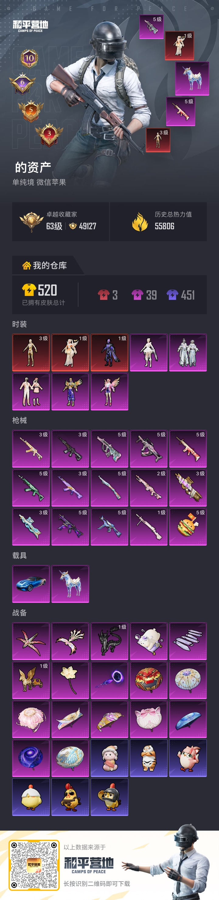 HPQM4143685和平精英账号详情图17