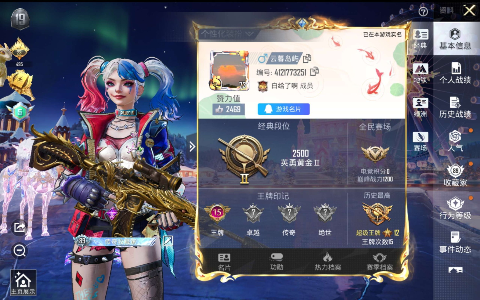 HPQM4144962和平精英账号详情图3