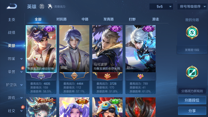 WZQM4261717王者荣耀账号详情图4