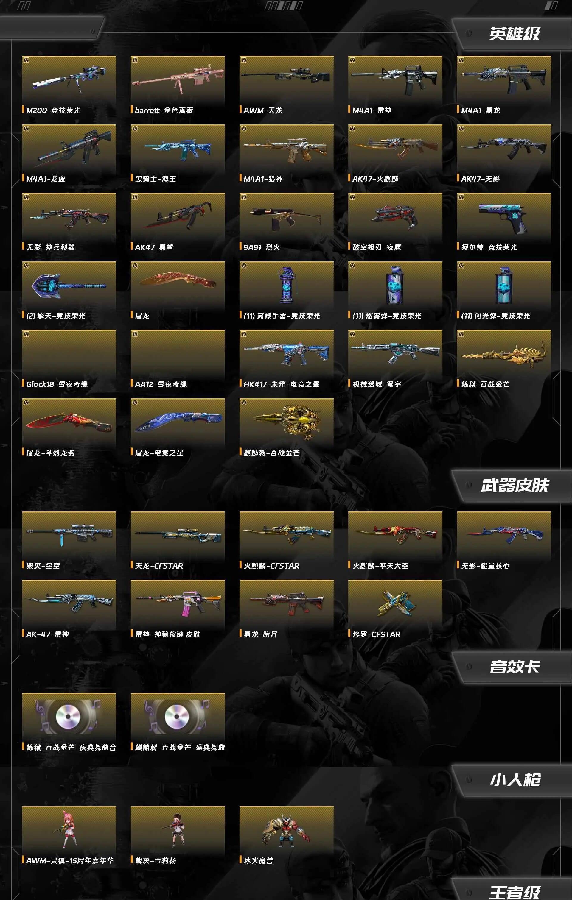 CFQM466190穿越火线账号详情图10