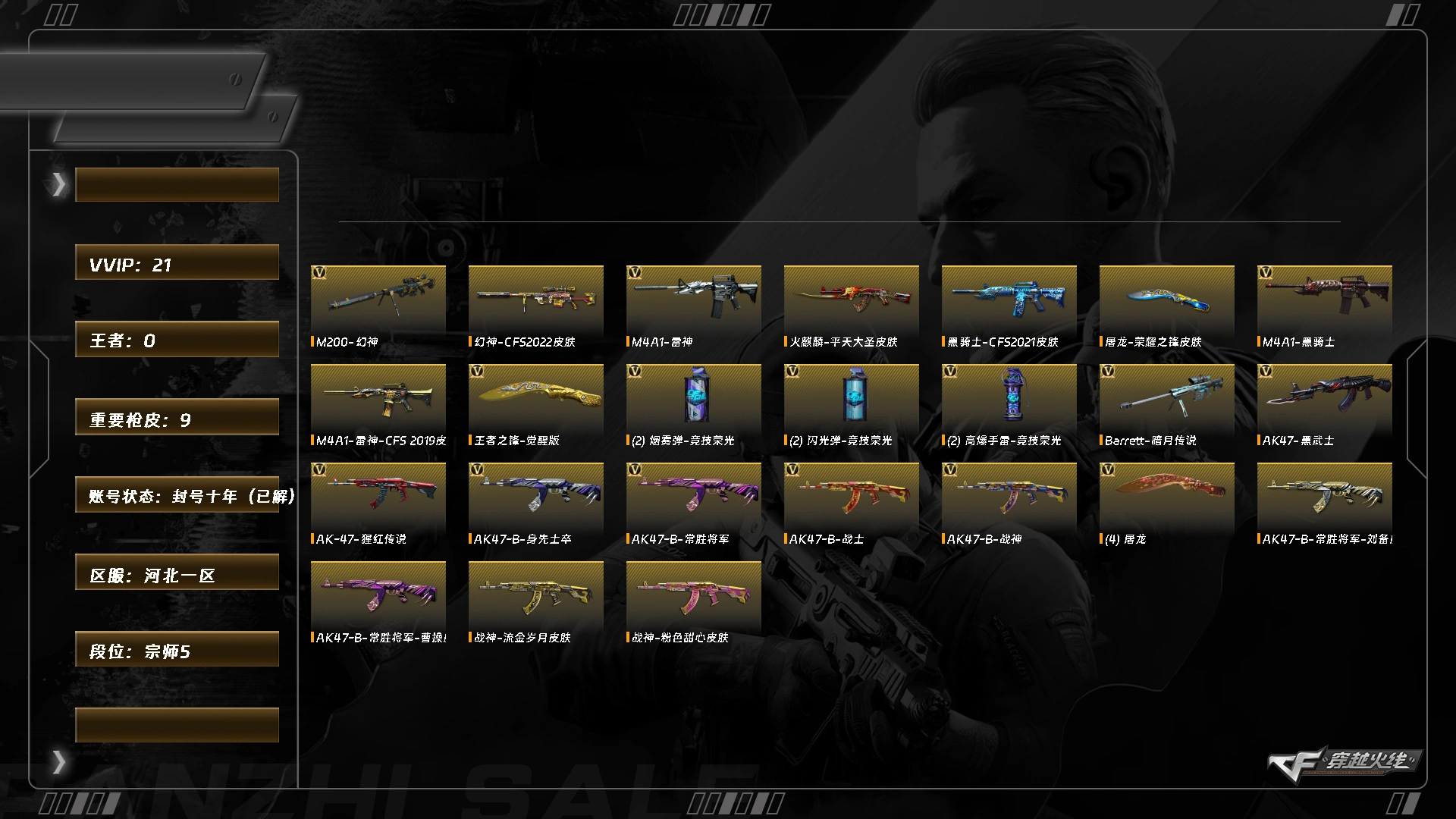 CFQM466204穿越火线账号详情图8