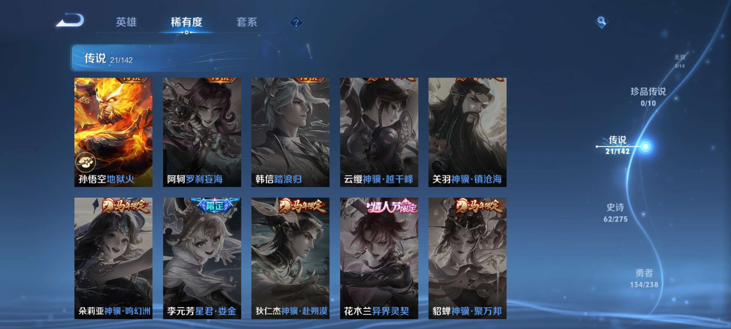 WZCMW4285023王者荣耀账号详情图6