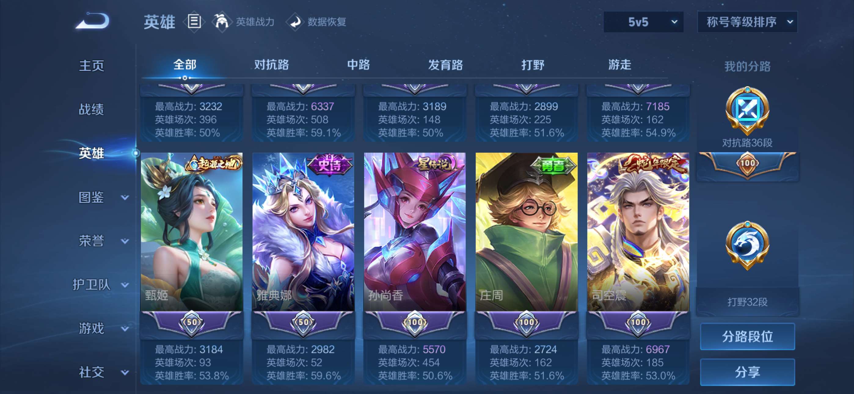 WZCMW4285021王者荣耀账号详情图23