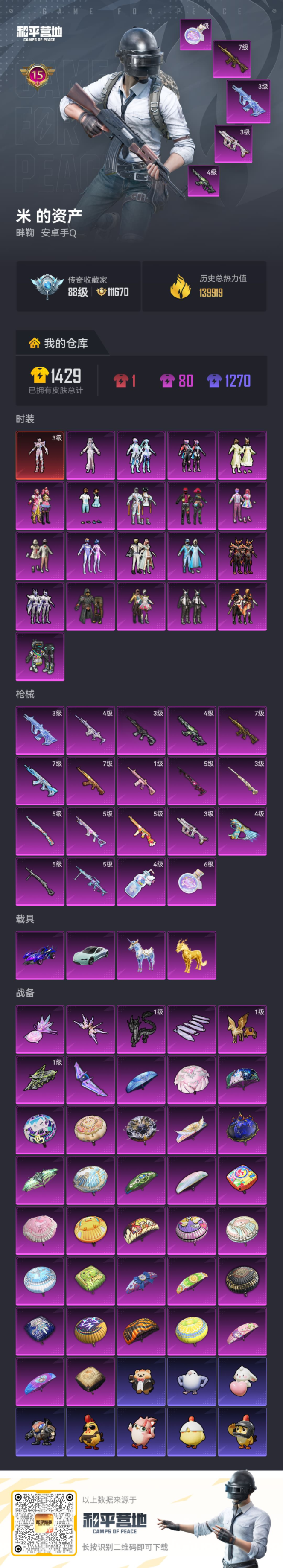 HPQM4147551和平精英账号详情图5