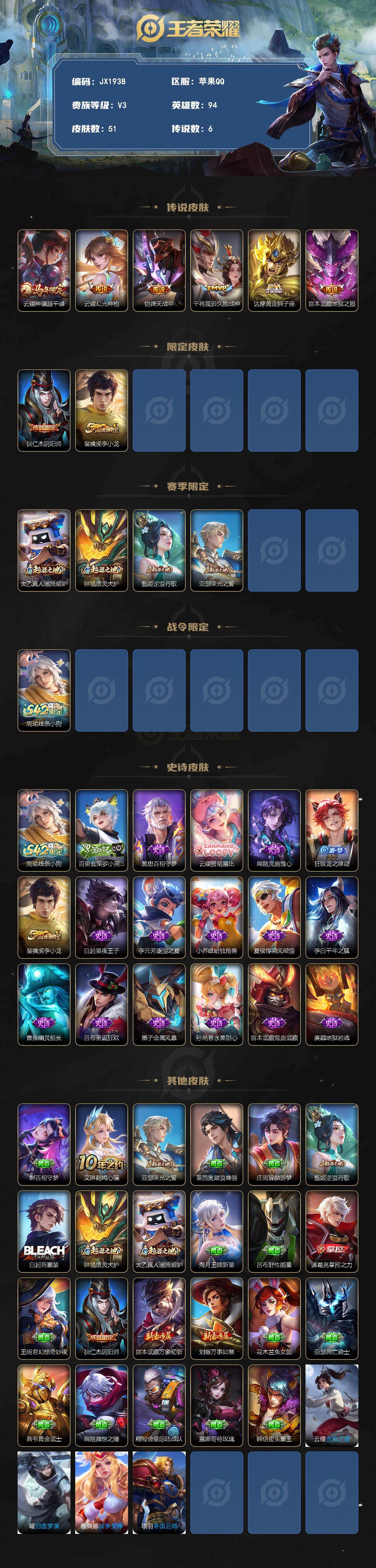 WZCMW4286746王者荣耀账号详情图2