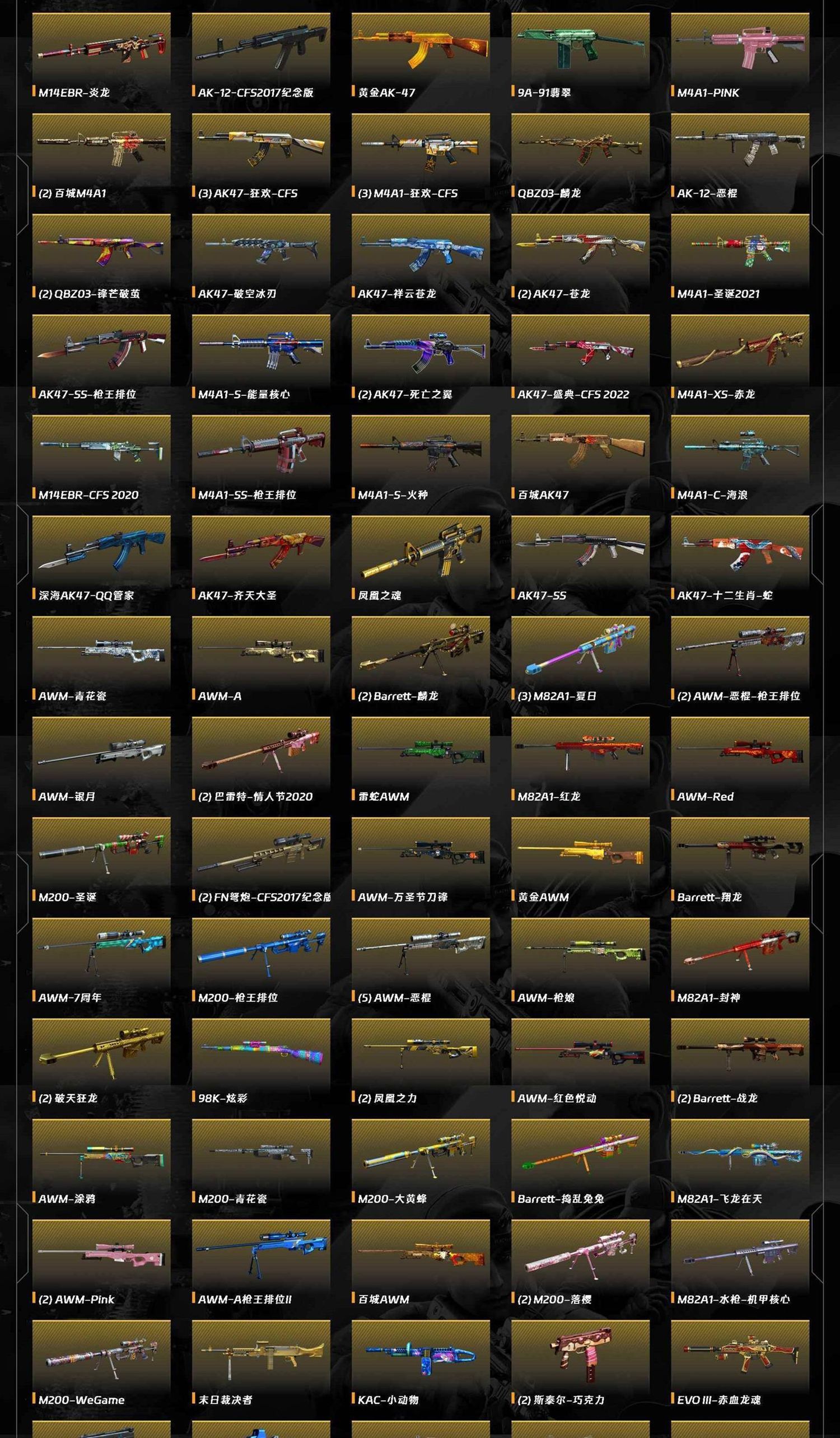 CFQM466983穿越火线账号详情图15