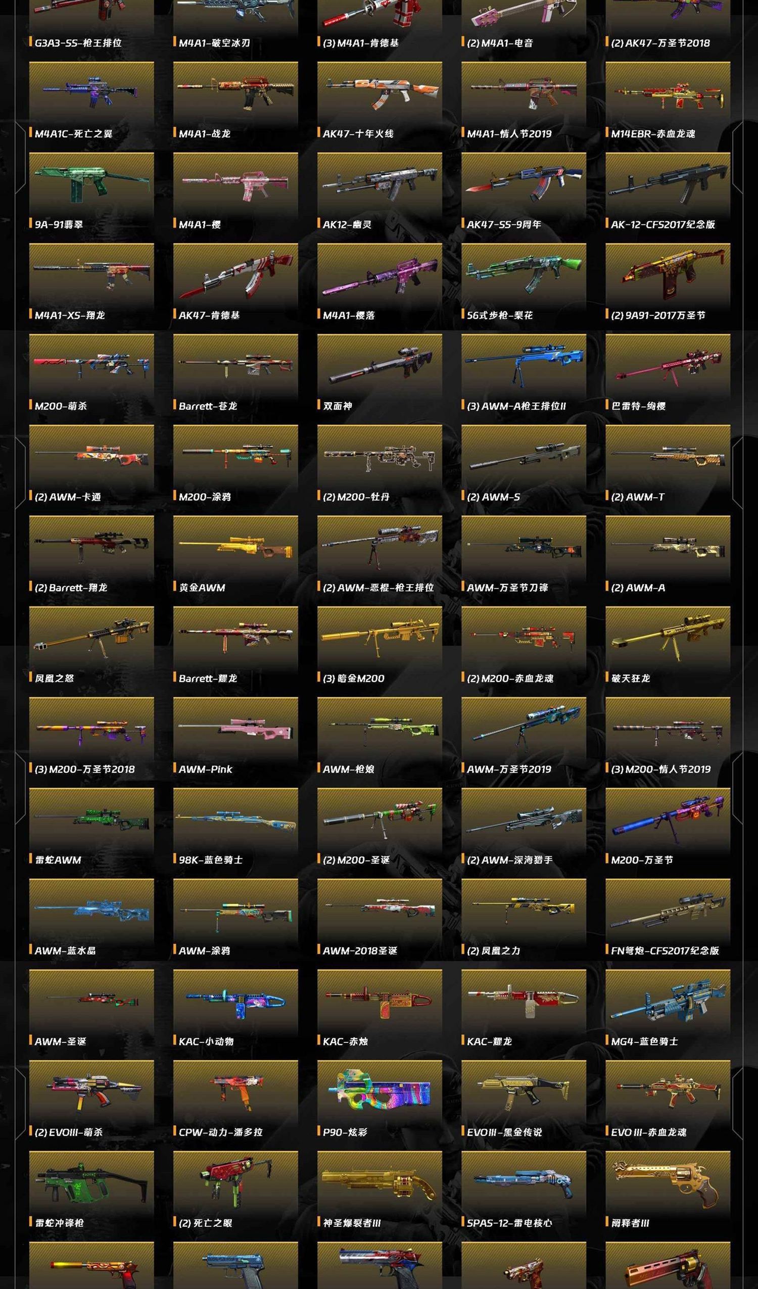 CFQM466984穿越火线账号详情图14