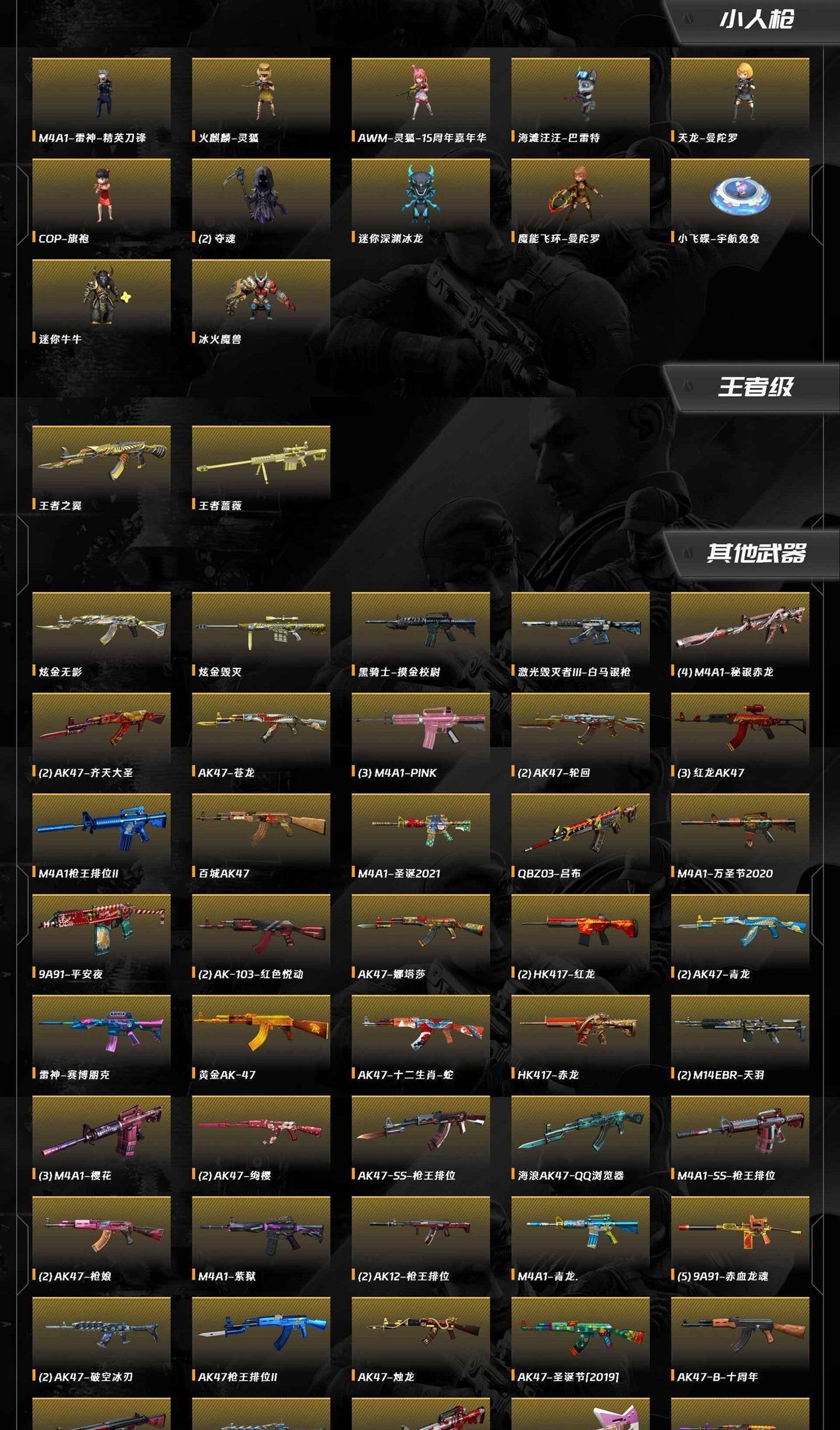 CFQM466984穿越火线账号详情图13