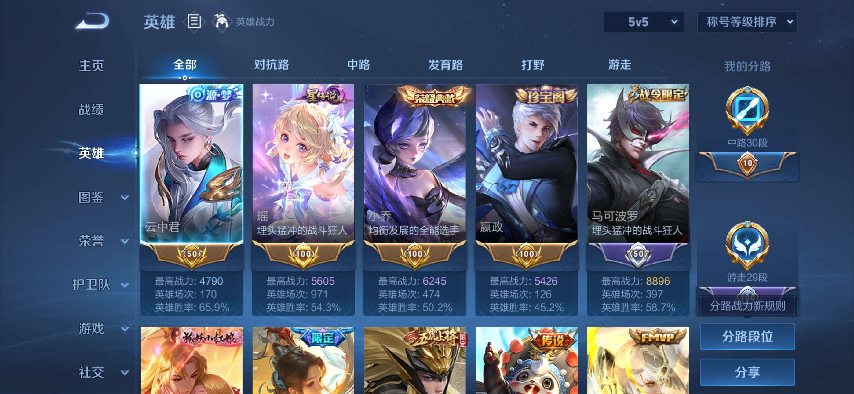 WZCMW4287951王者荣耀账号详情图2