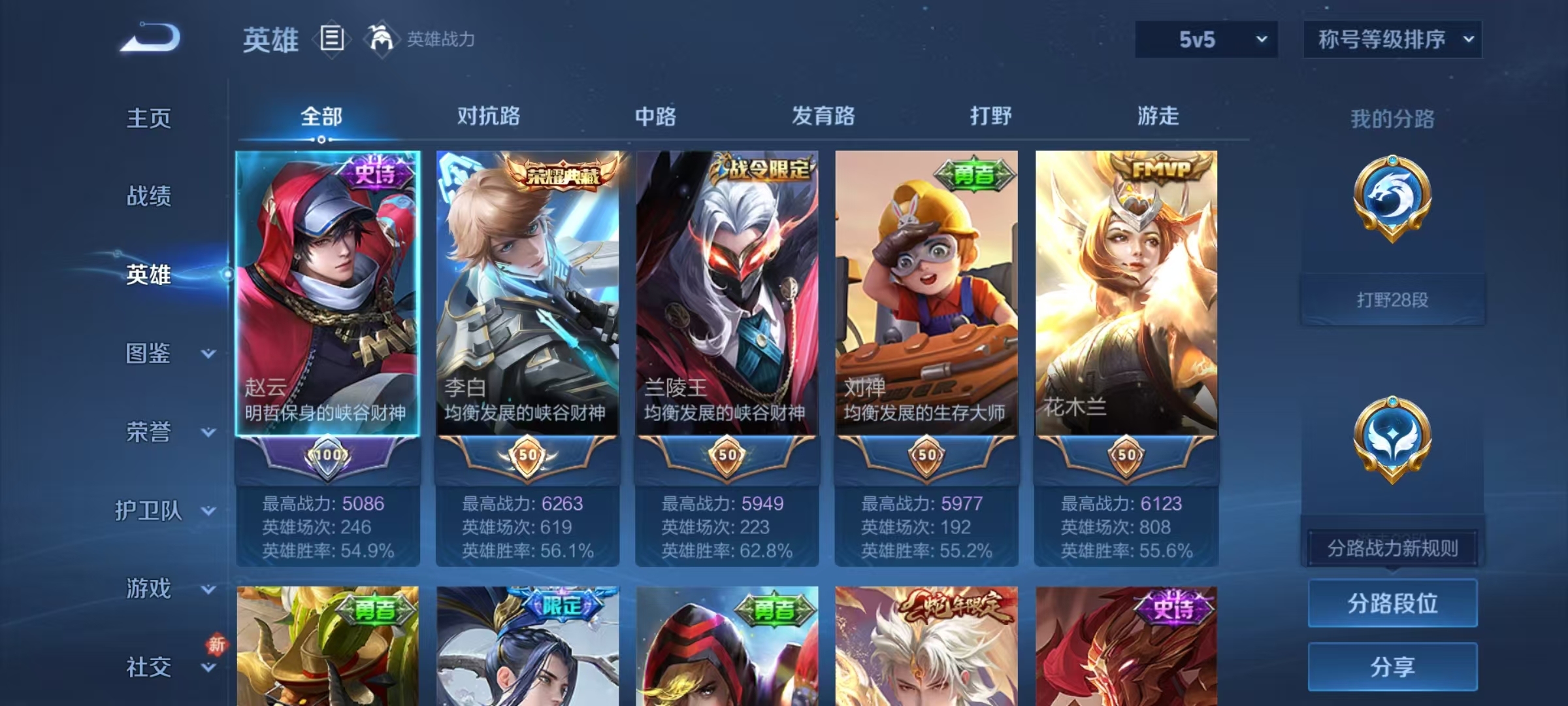 WZQM4270845王者荣耀账号详情图14