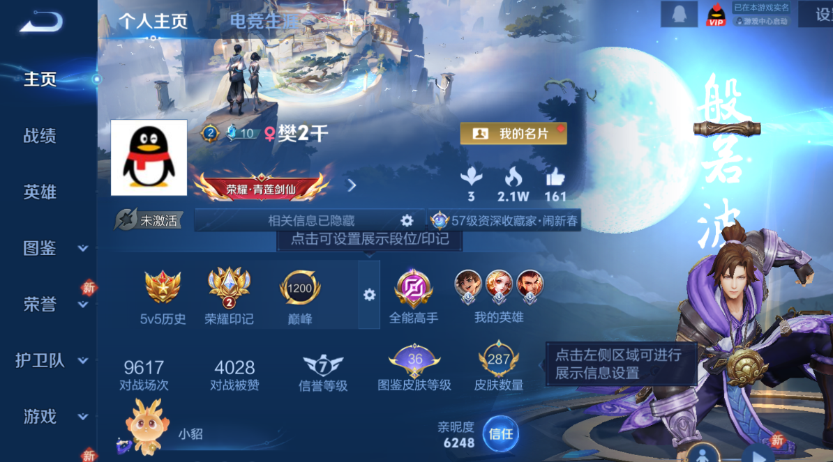 WZQM4270860王者荣耀账号详情图17