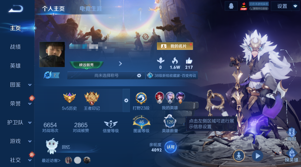 WZQM4270865王者荣耀账号详情图9 WZQM4270865王者荣耀账号详情图9