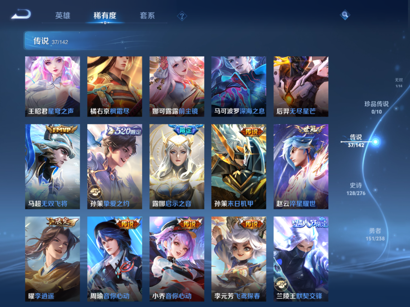 WZQM4271789王者荣耀账号详情图8