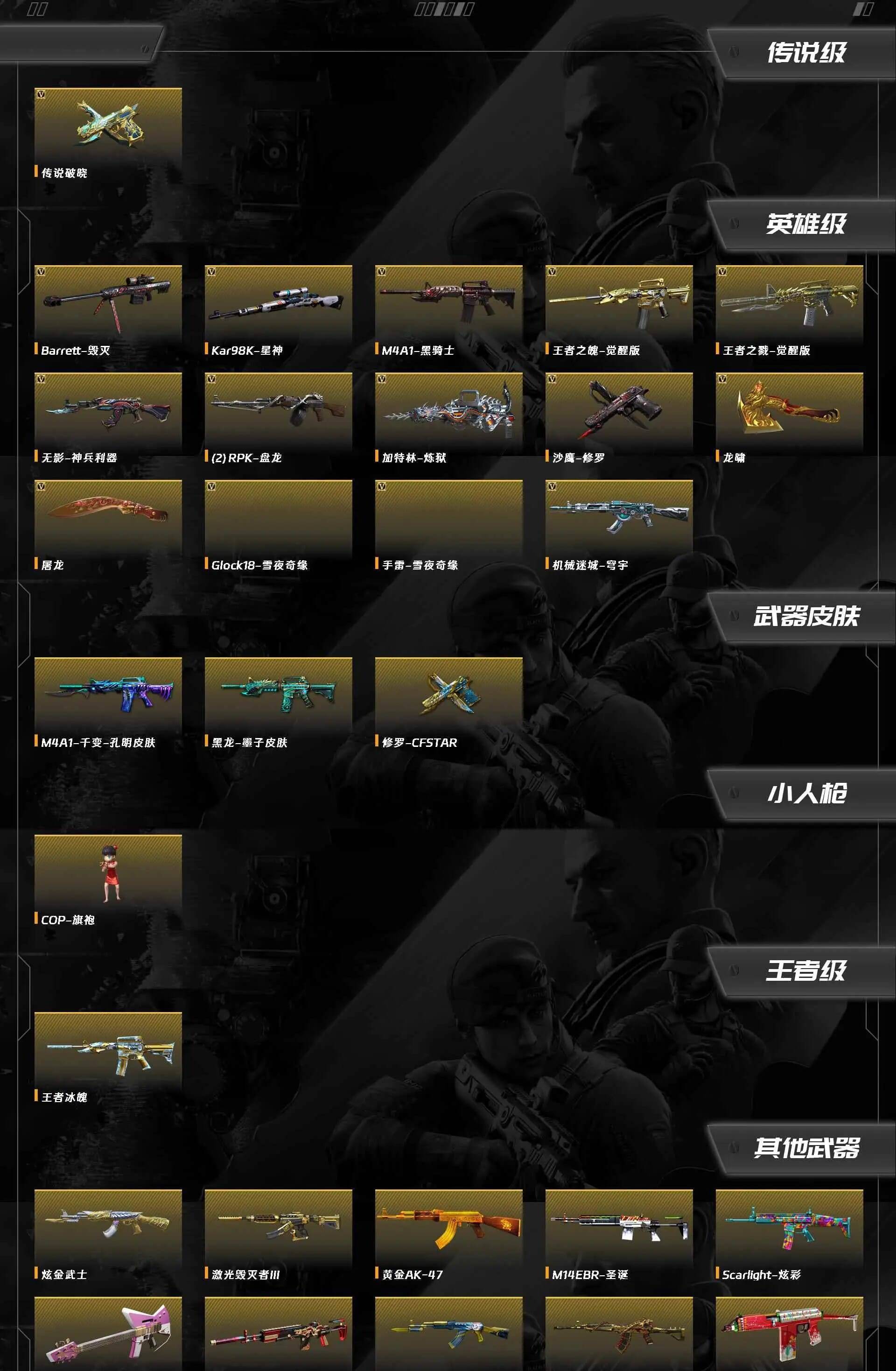 CFQM468333穿越火线账号详情图8