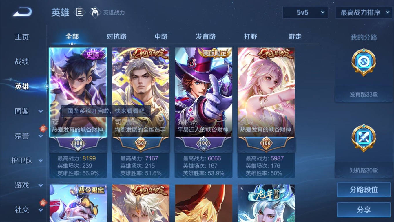 WZQM4274635王者荣耀账号详情图5 WZQM4274635王者荣耀账号详情图5