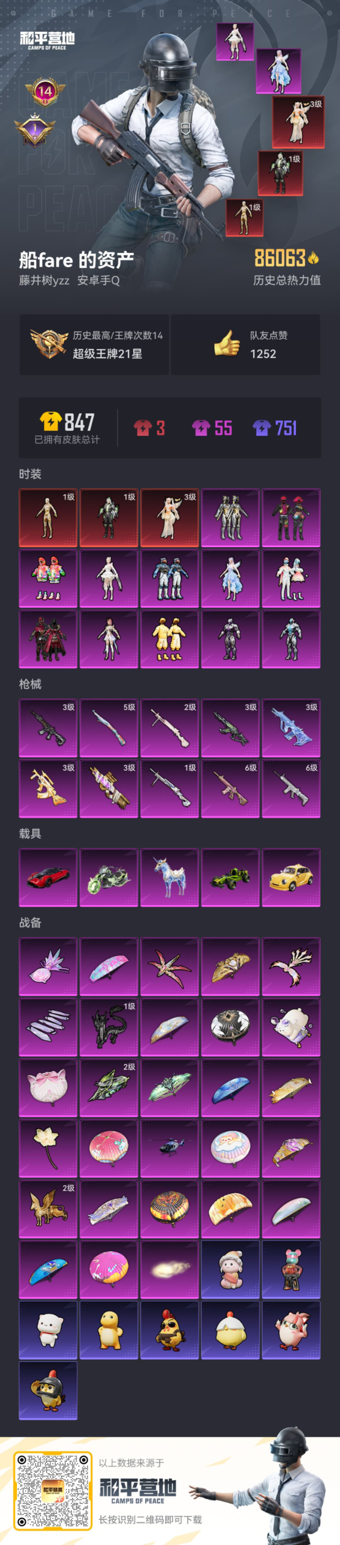 HPQM4154224和平精英账号详情图5