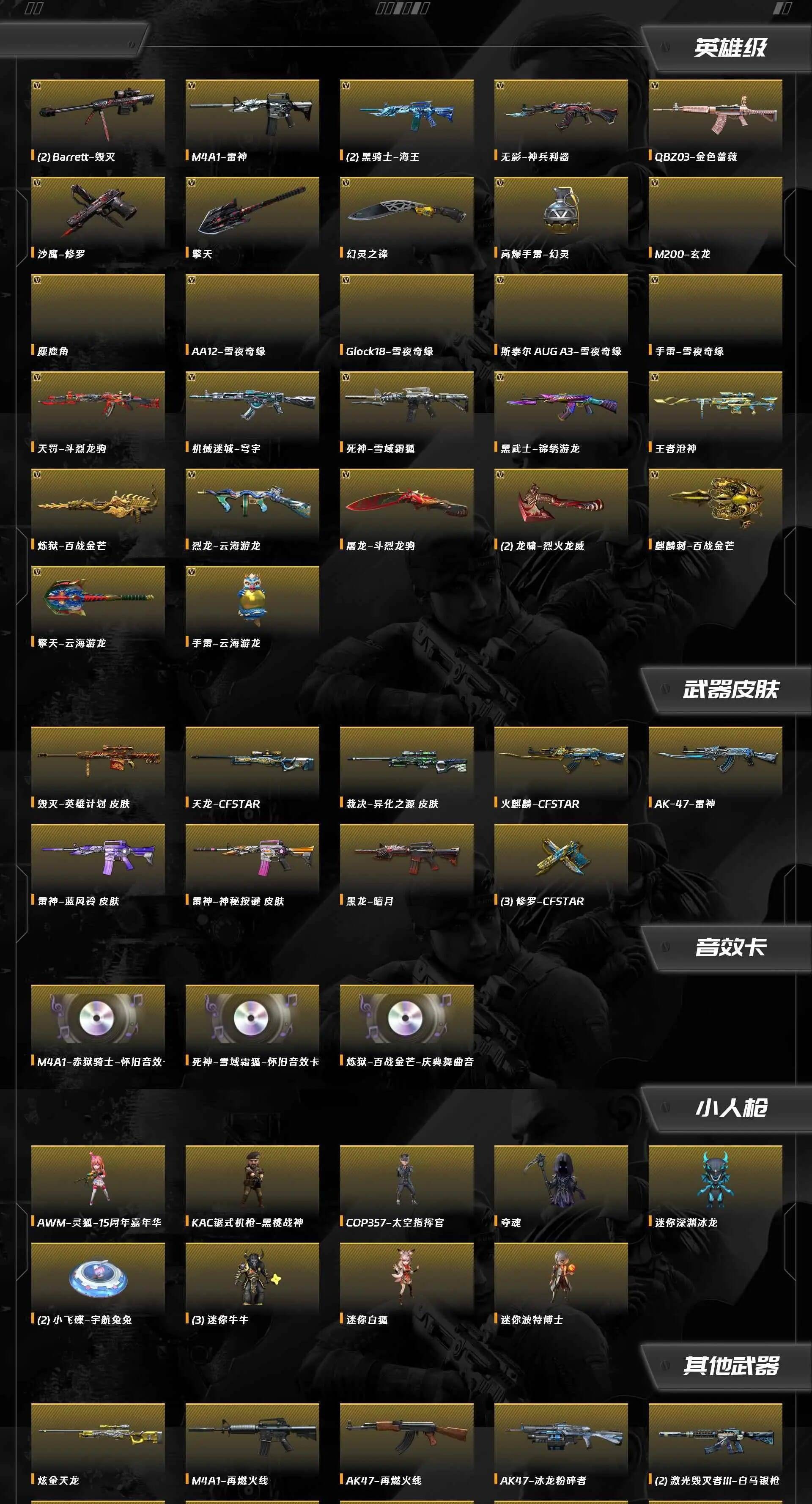 CFQM468759穿越火线账号详情图4