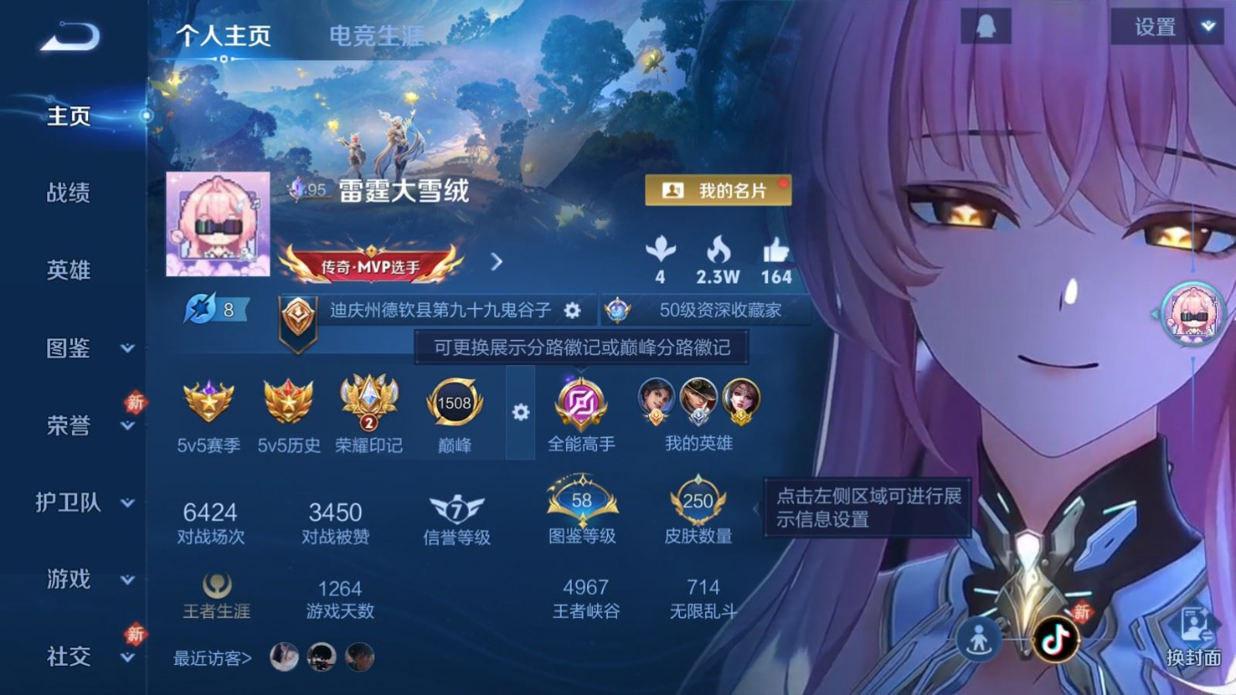 WZQM4280634王者荣耀账号详情图4