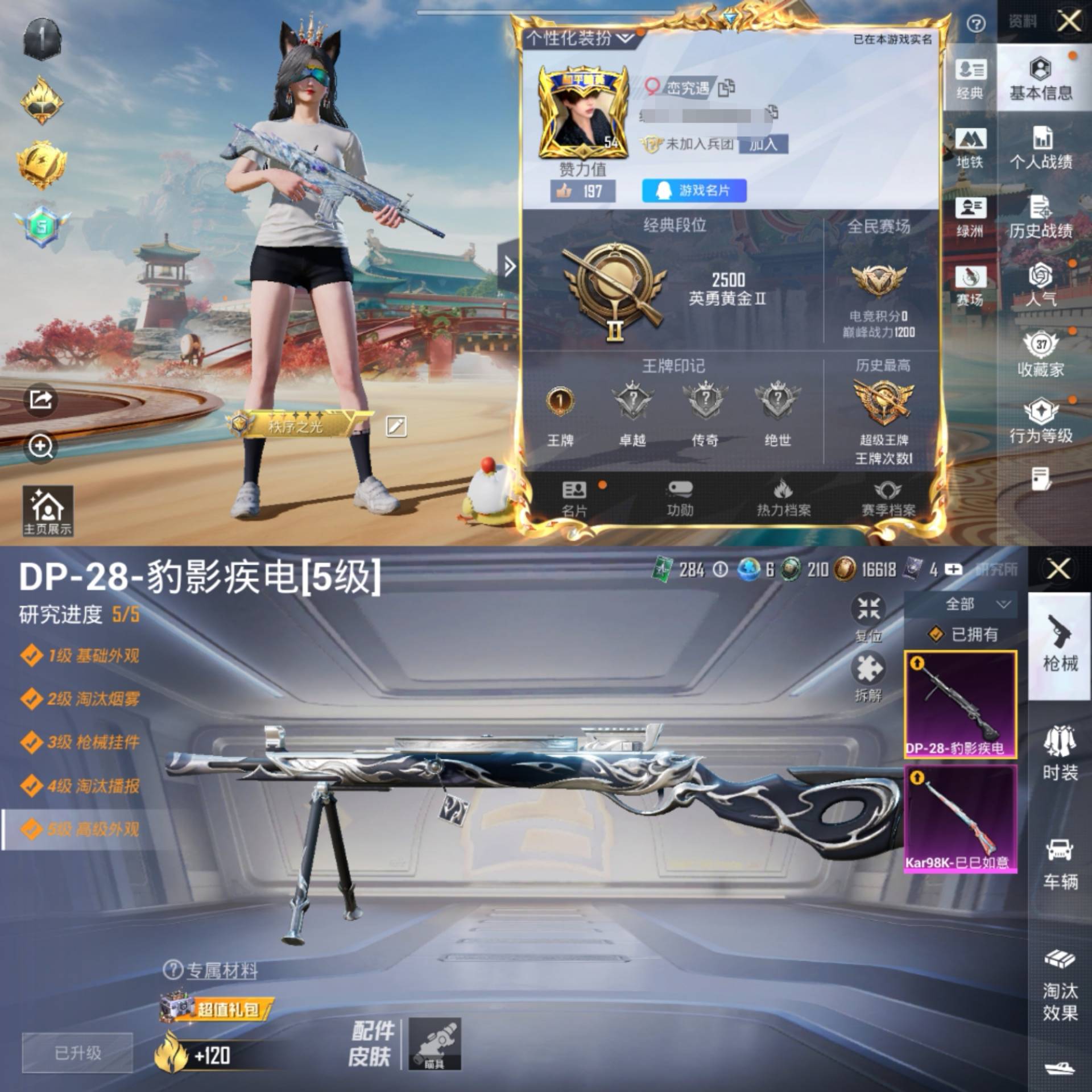 HPCMW4172721和平精英账号详情图2