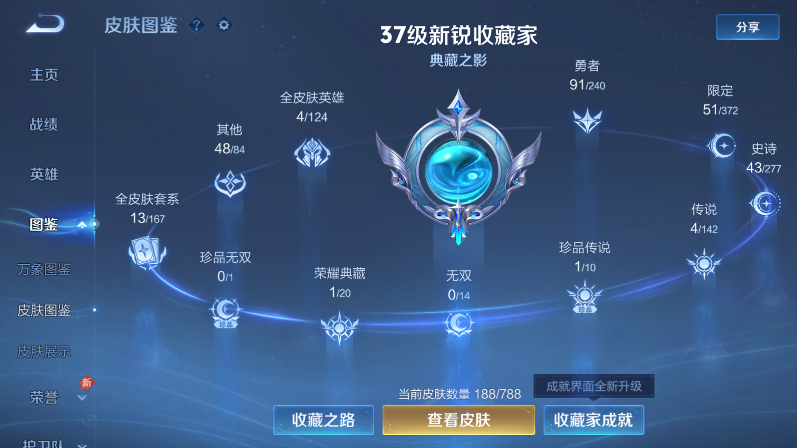 WZQM4281274王者荣耀账号详情图6 WZQM4281274王者荣耀账号详情图6