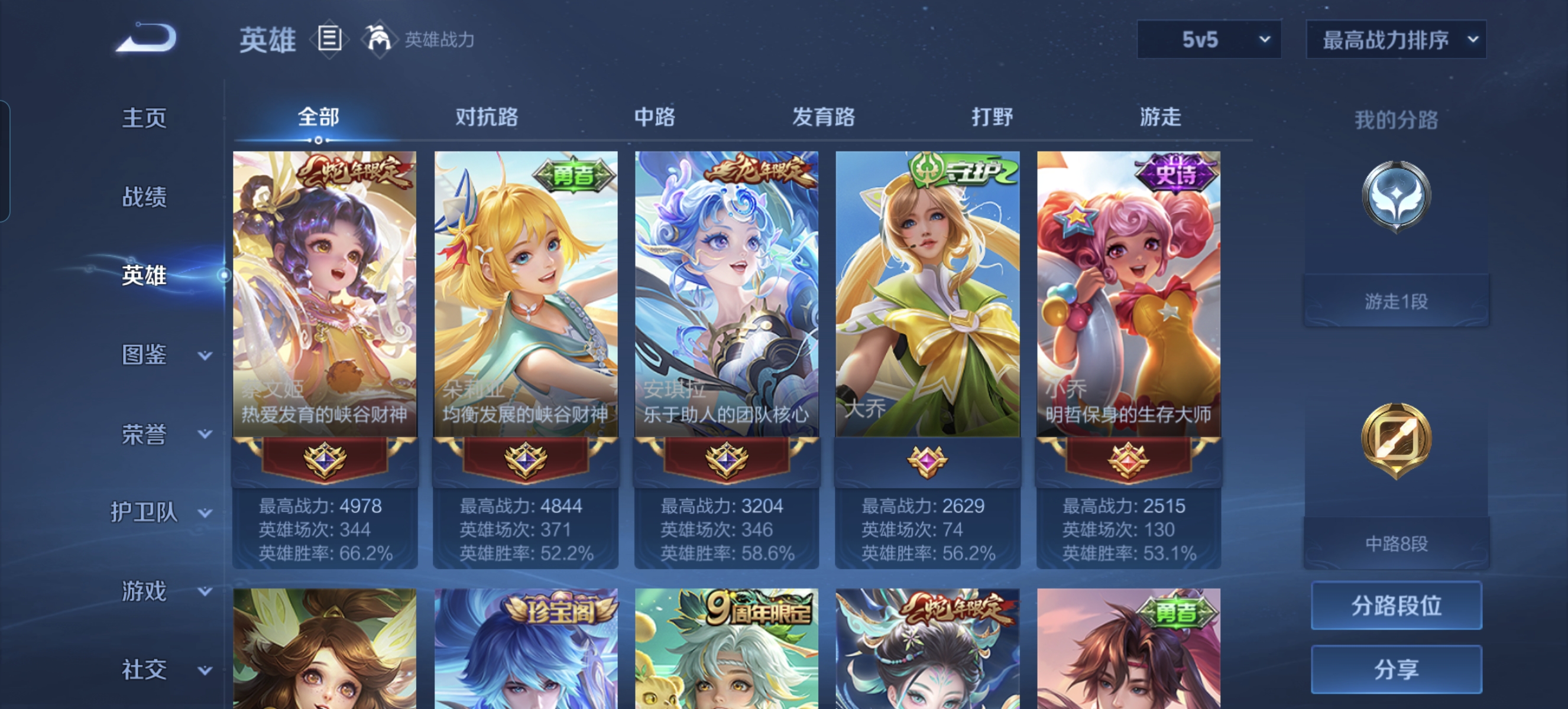 WZLX4326779王者荣耀账号详情图2