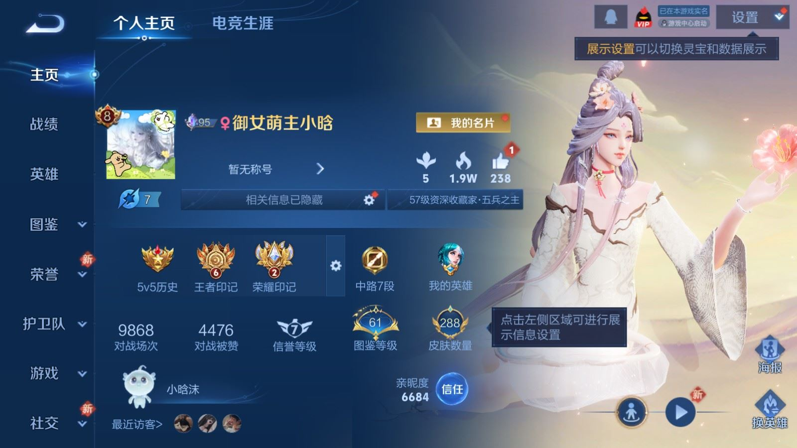 WZQM4282303王者荣耀账号详情图3 WZQM4282303王者荣耀账号详情图3