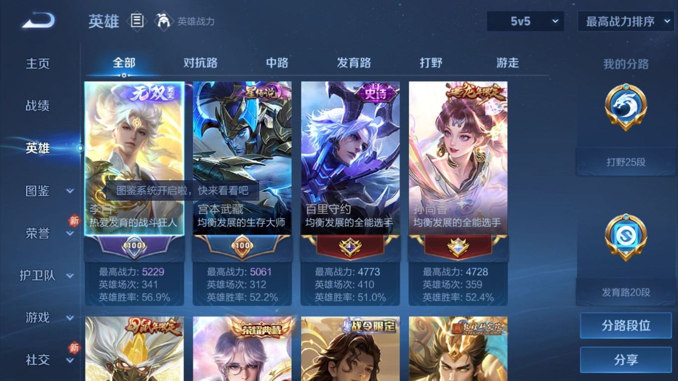 WZQM4282954王者荣耀账号详情图5