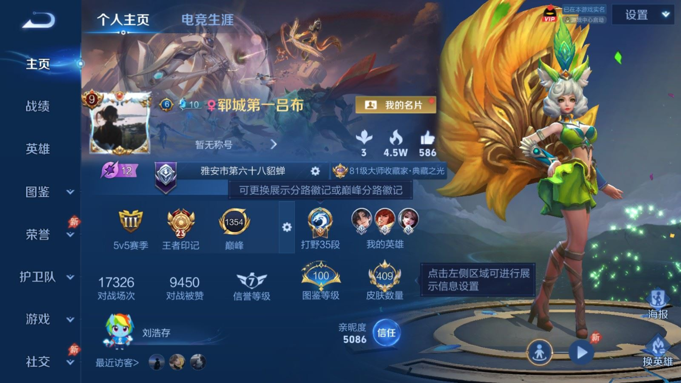 WZQM4285127王者荣耀账号详情图5