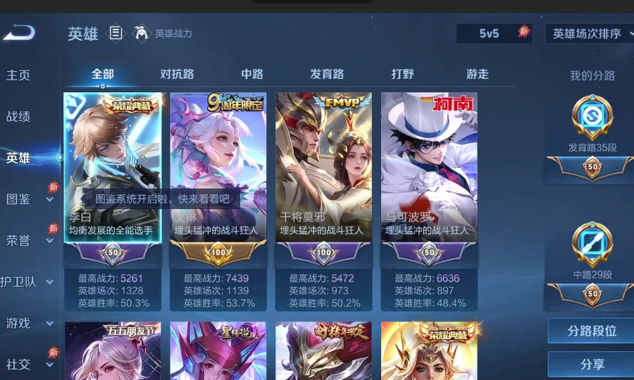 WZQM4300664王者荣耀账号详情图11