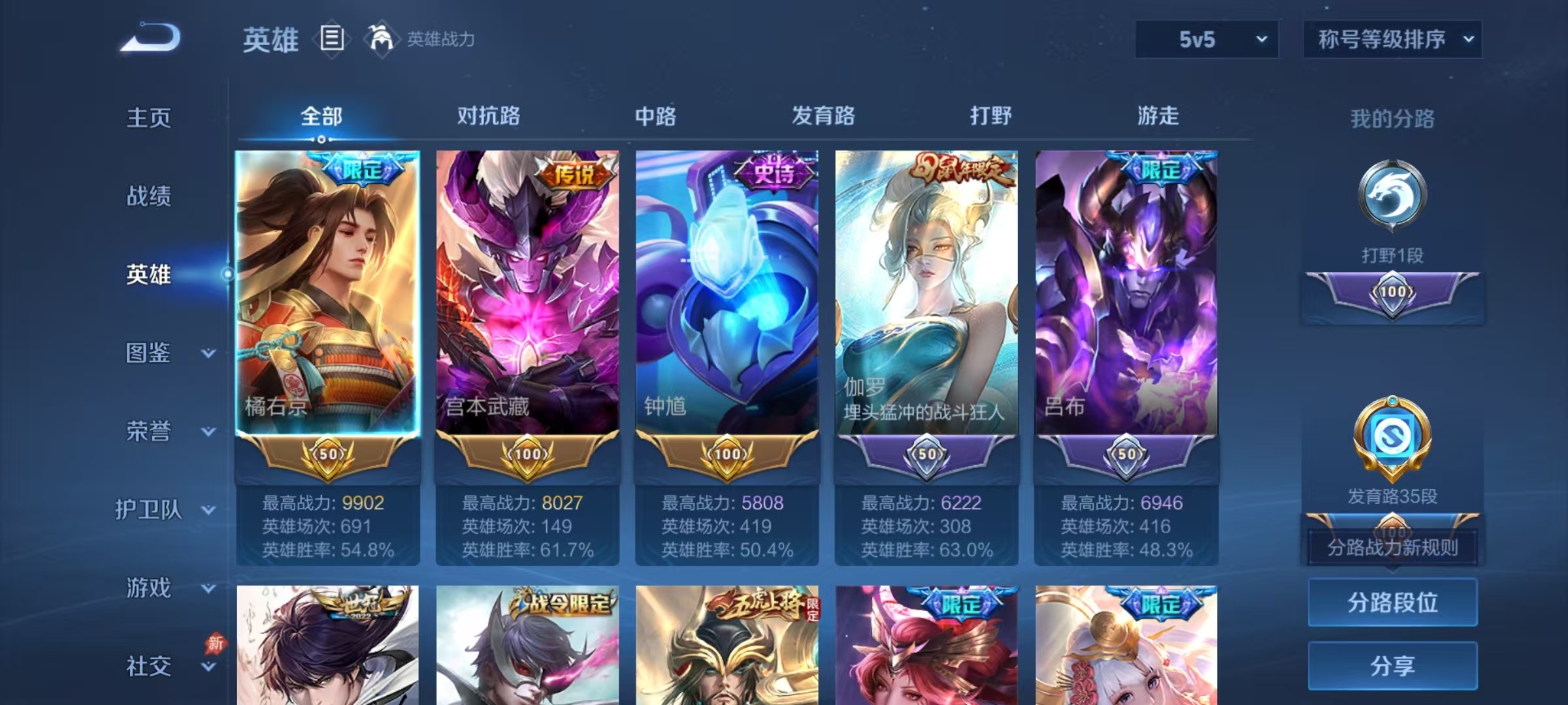 WZQM4300316王者荣耀账号详情图3 WZQM4300316王者荣耀账号详情图3