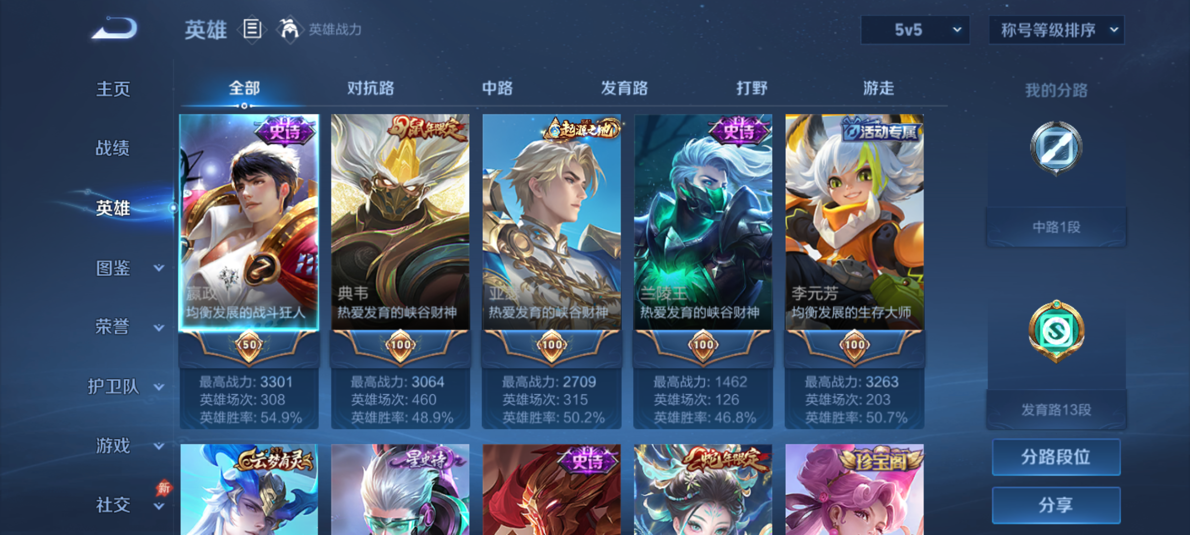 WZQM4285631王者荣耀账号详情图4