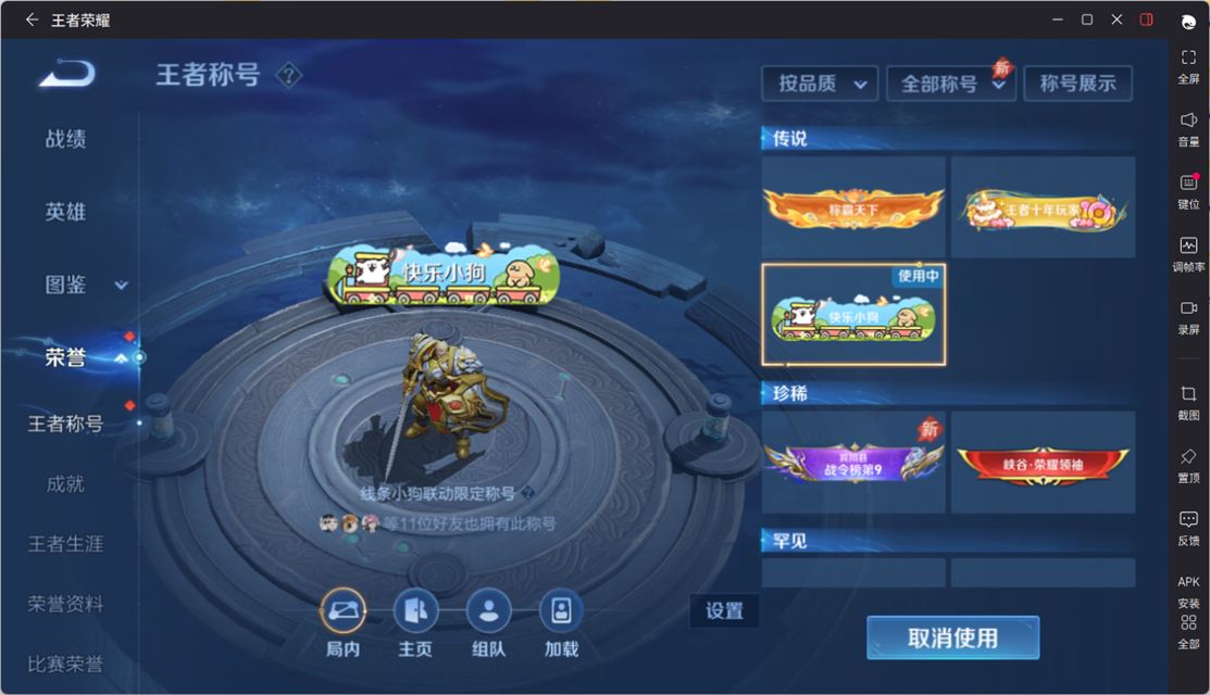 WZQM4291778王者荣耀账号详情图5