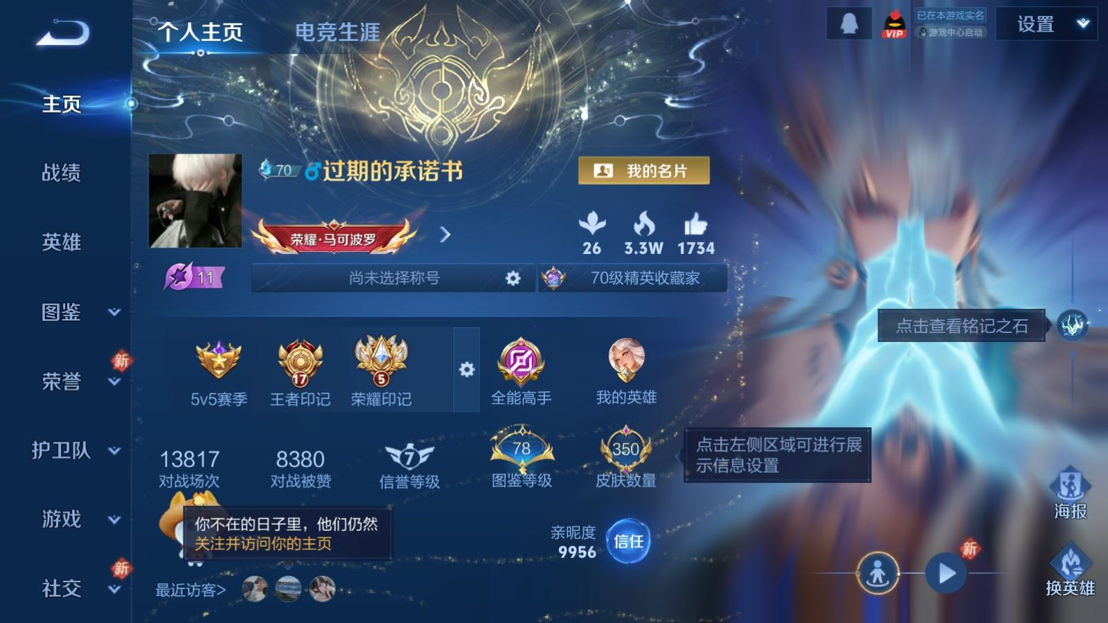 WZQM4286195王者荣耀账号详情图3 WZQM4286195王者荣耀账号详情图3