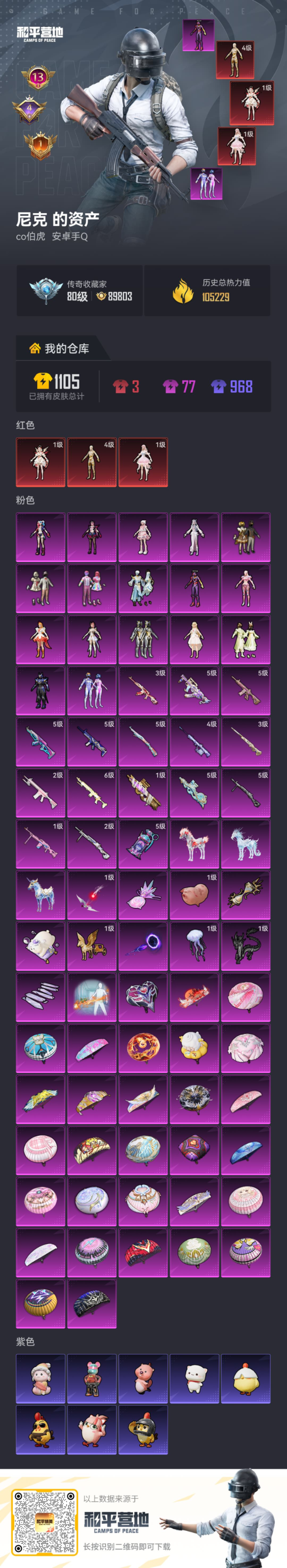 HPQM4164813和平精英账号详情图5