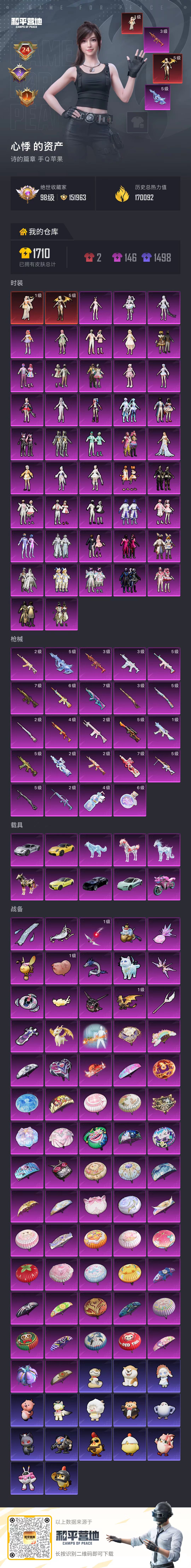 HPQM4165041和平精英账号详情图4