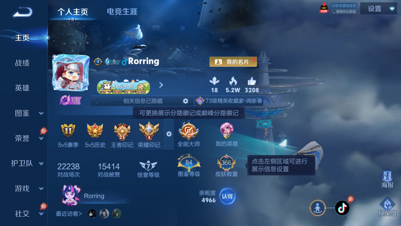 WZQM4291140王者荣耀账号详情图3