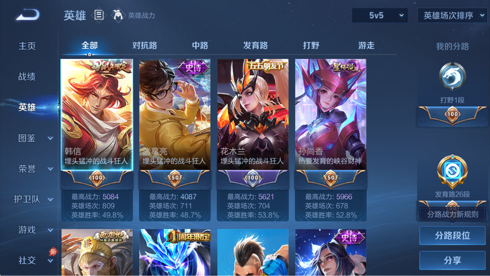 WZQM4292899王者荣耀账号详情图3