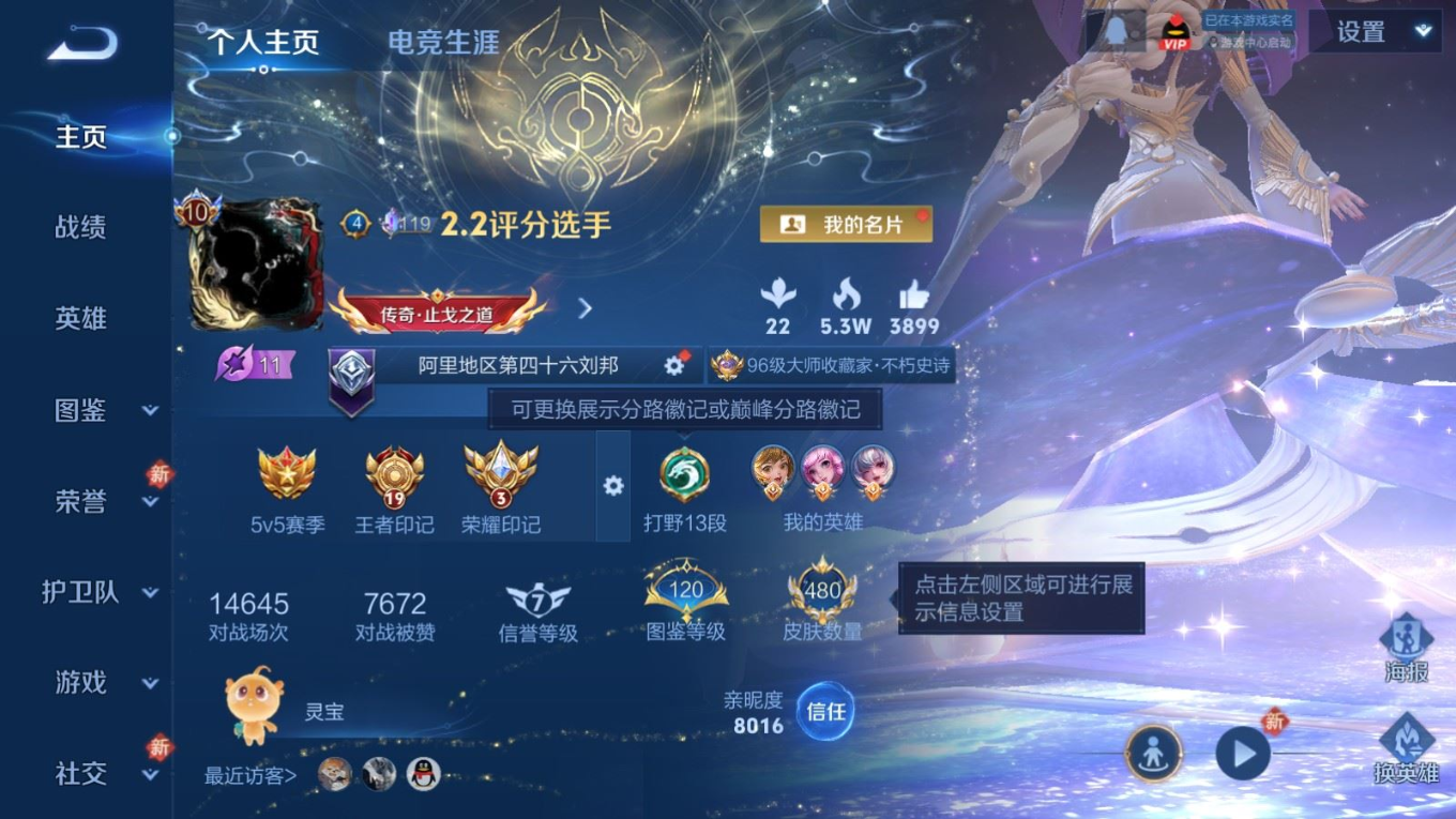 WZQM4293265王者荣耀账号详情图5 WZQM4293265王者荣耀账号详情图5