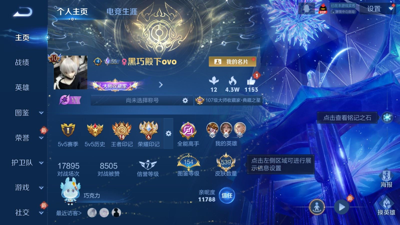 WZQM4293333王者荣耀账号详情图4