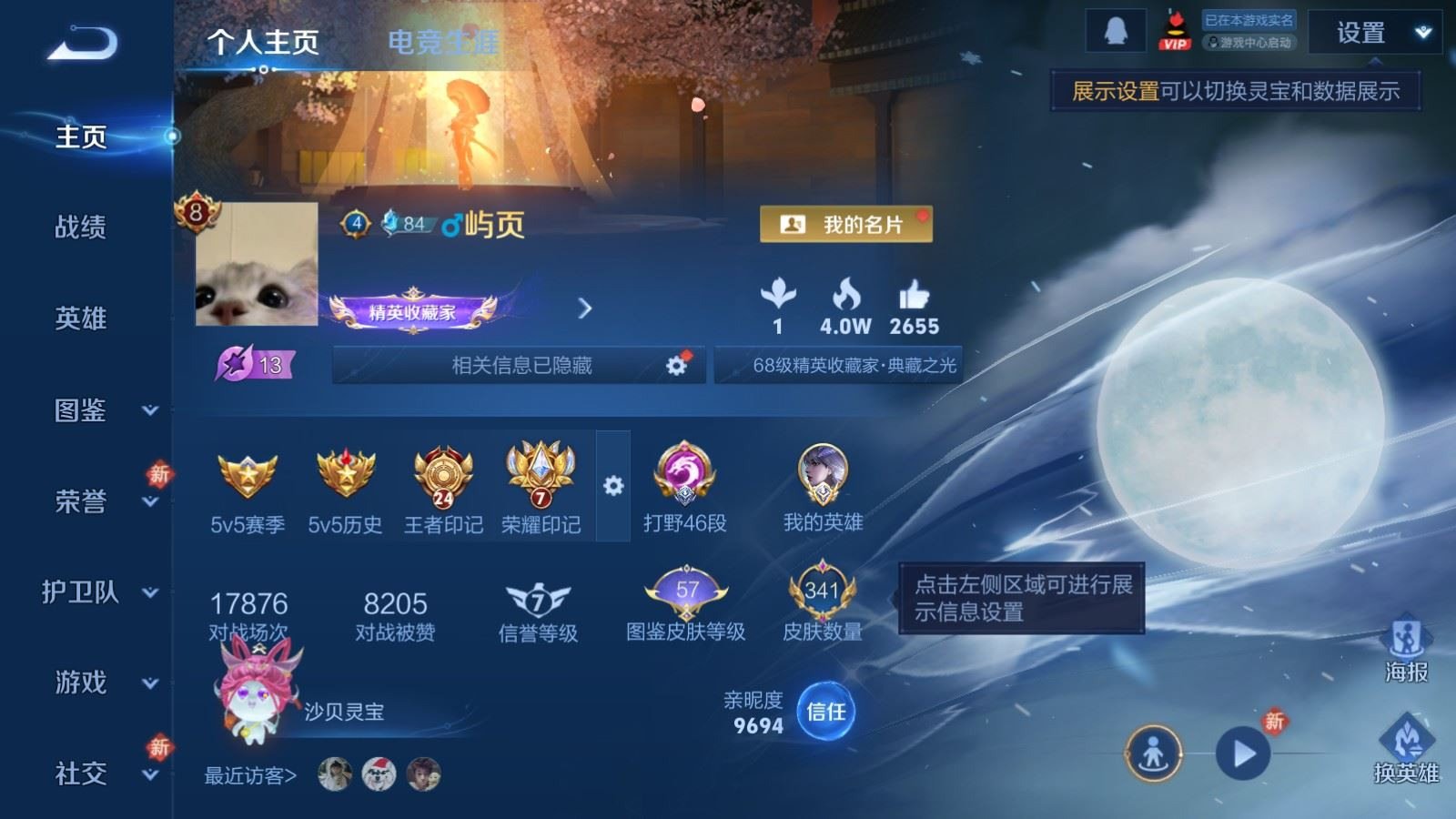 WZQM4295205王者荣耀账号详情图3