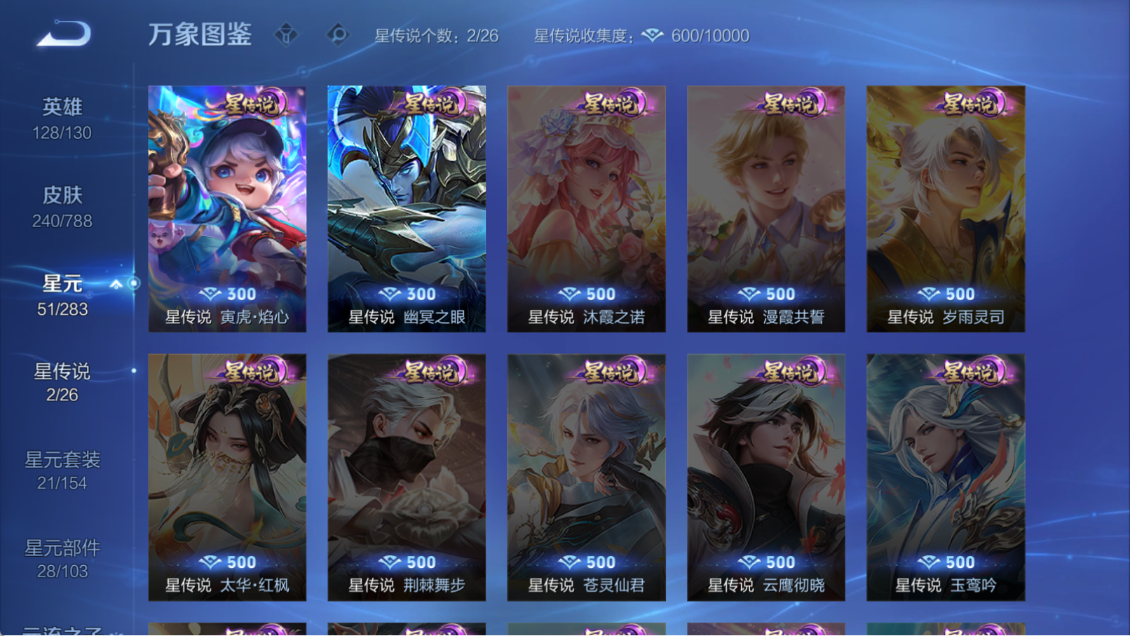 WZQM4296233王者荣耀账号详情图6 WZQM4296233王者荣耀账号详情图6