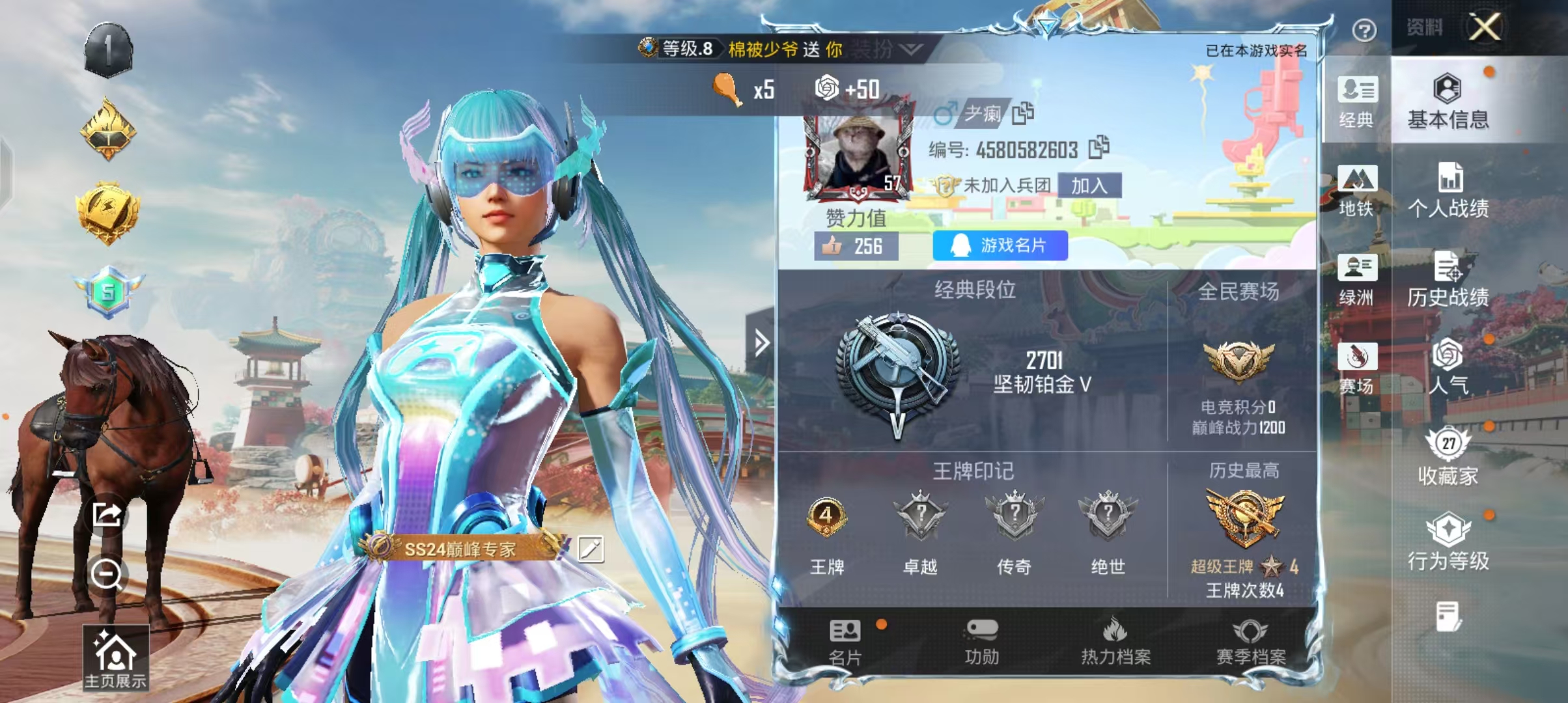 HPCMW4183984和平精英账号详情图3