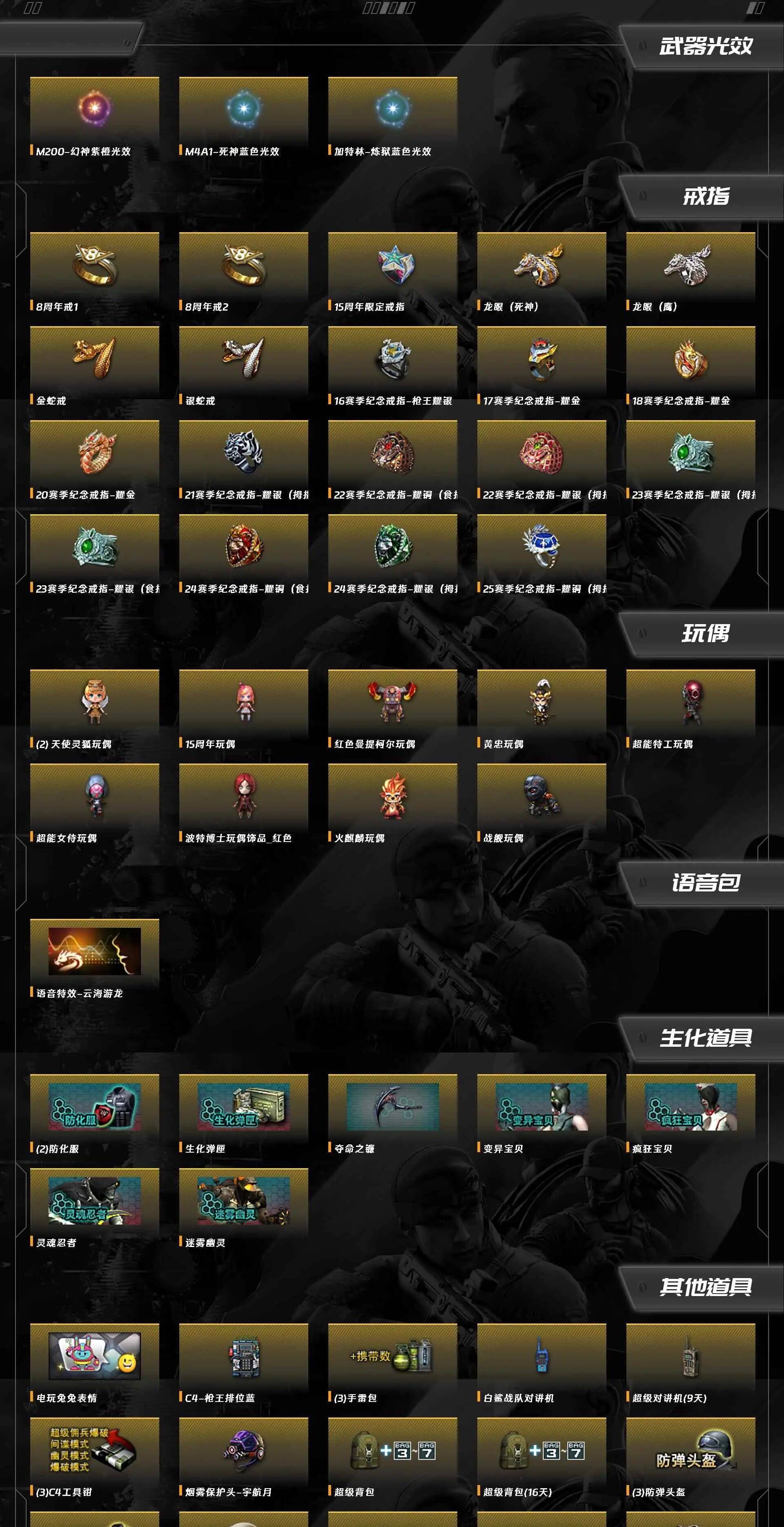 CFQM471458穿越火线账号详情图5