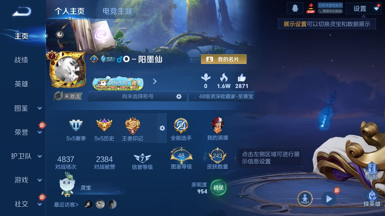 WZQM4298779王者荣耀账号详情图4 WZQM4298779王者荣耀账号详情图4