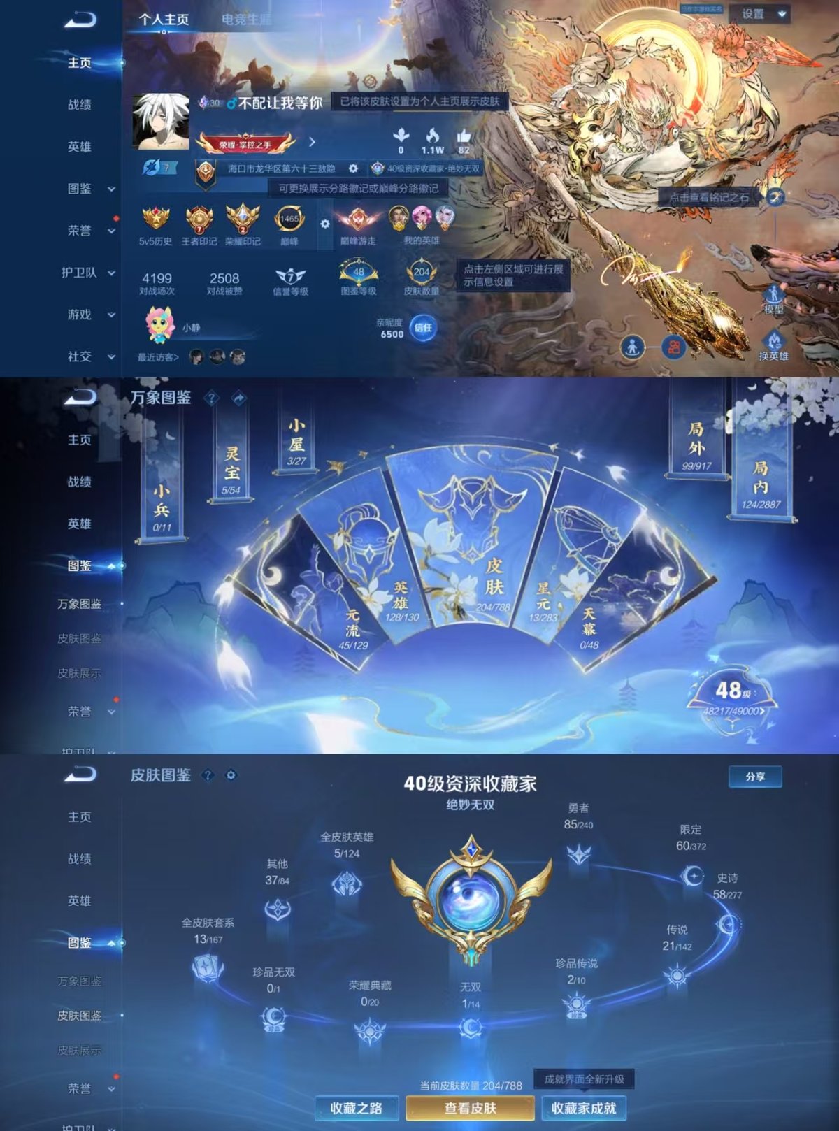 WZQM4304190王者荣耀账号详情图7