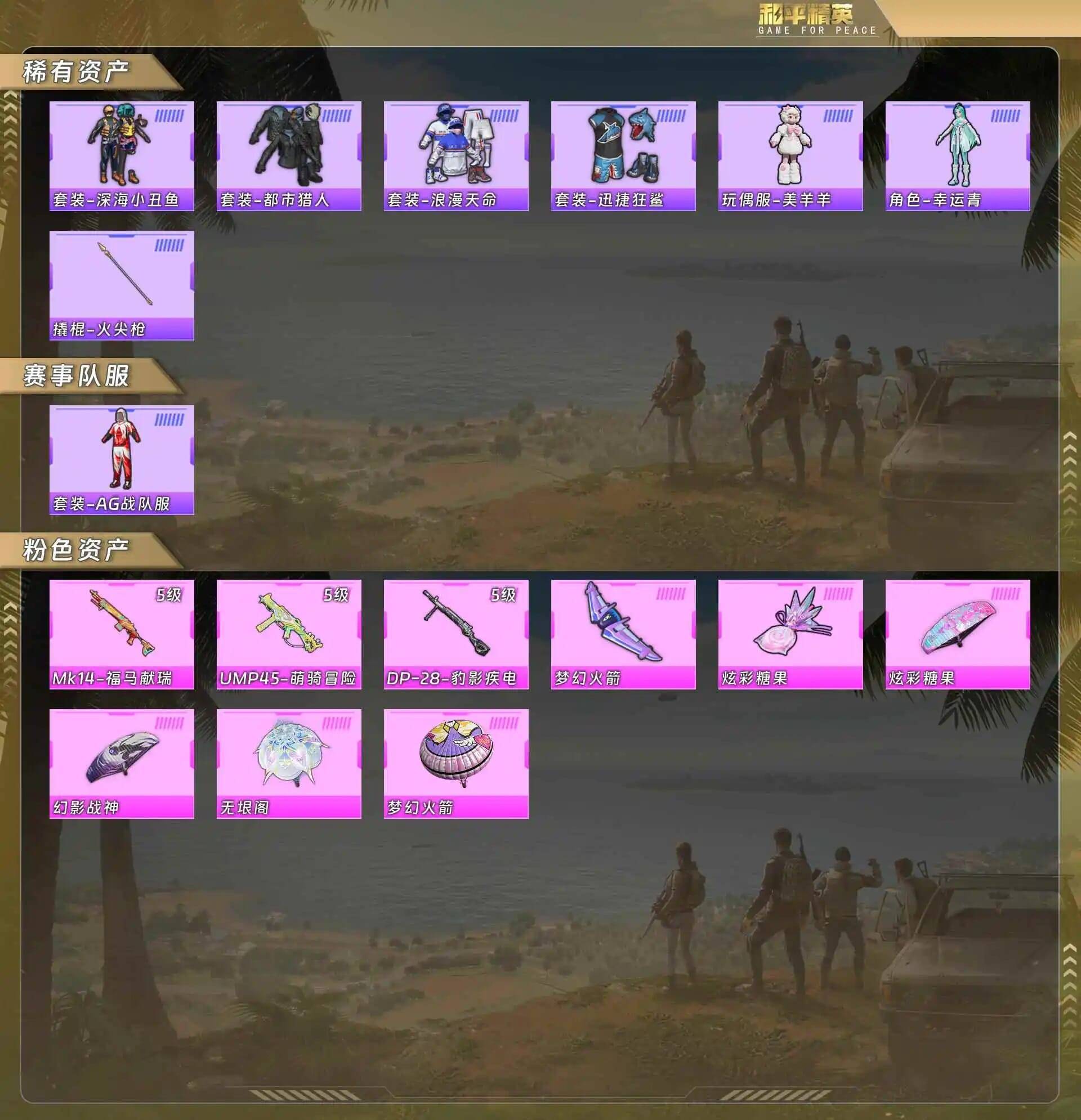 HPCMW4188145和平精英账号详情图3