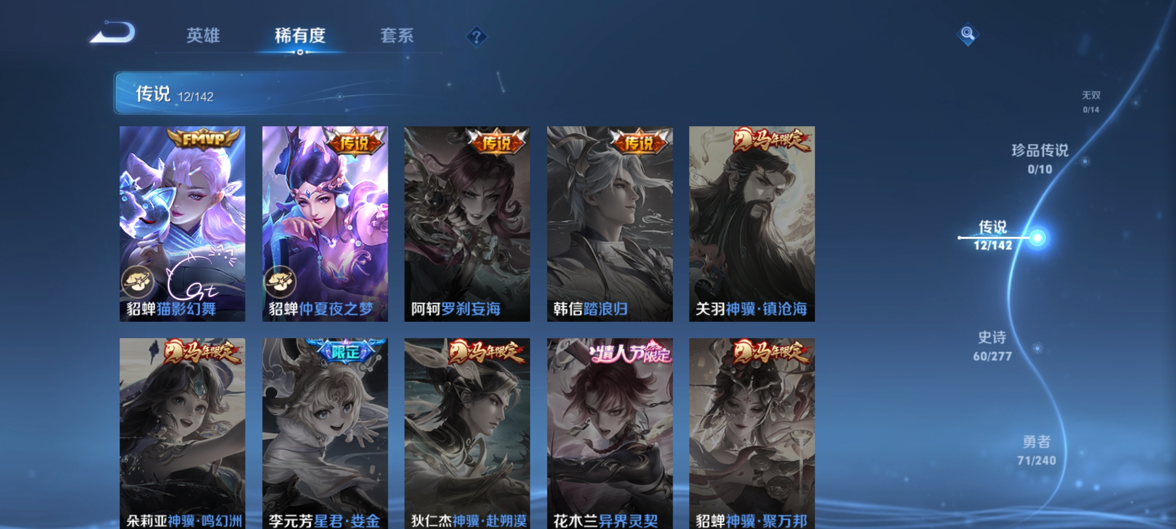 WZLX4327046王者荣耀账号详情图3