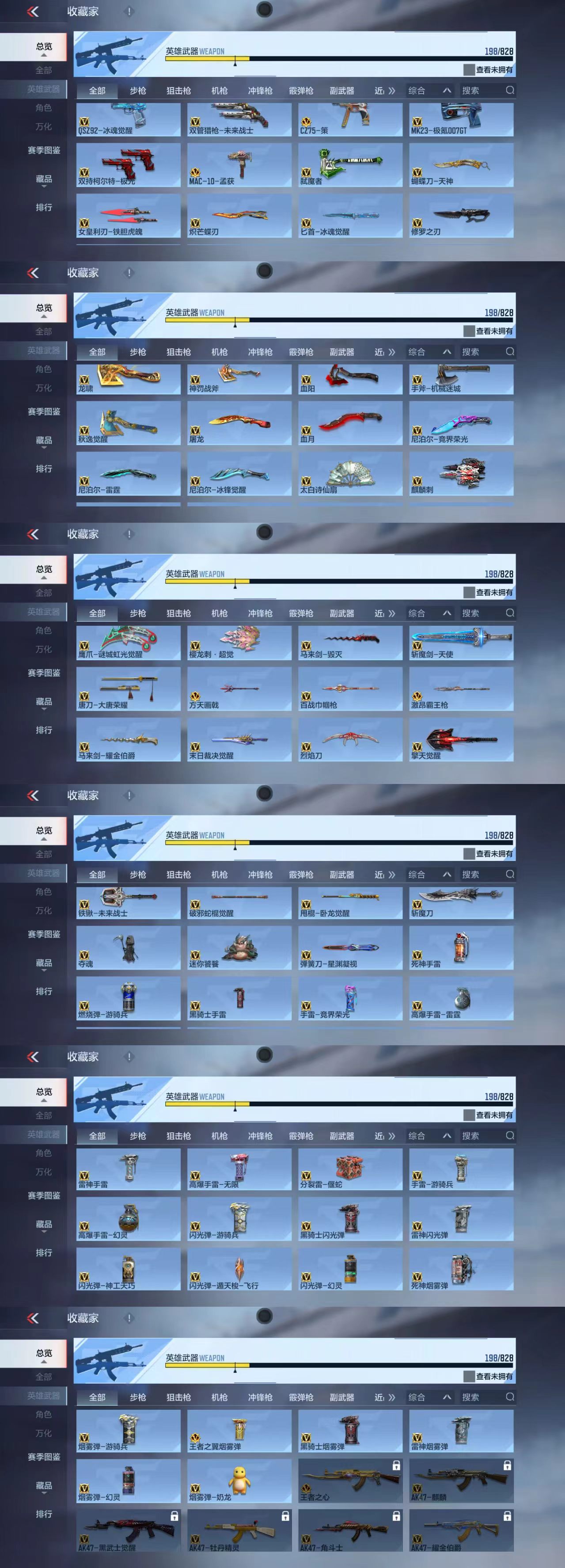 CFMCW428828枪战王者账号详情图4