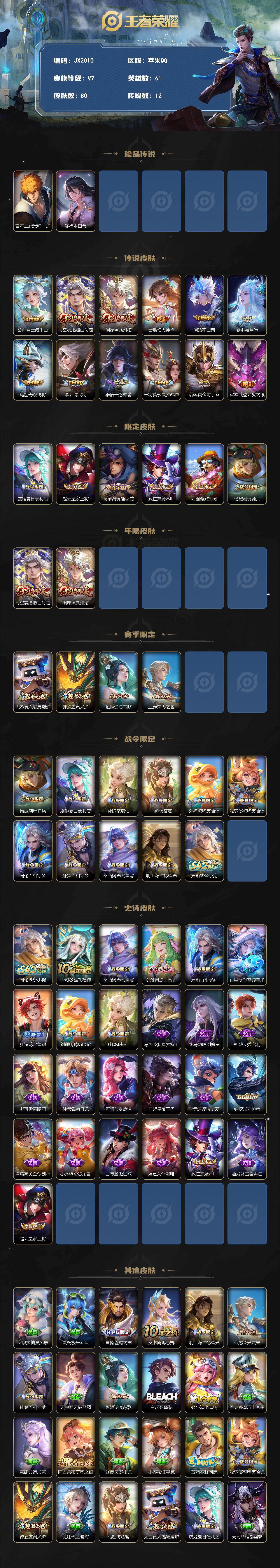 WZCMW4329213王者荣耀账号详情图2