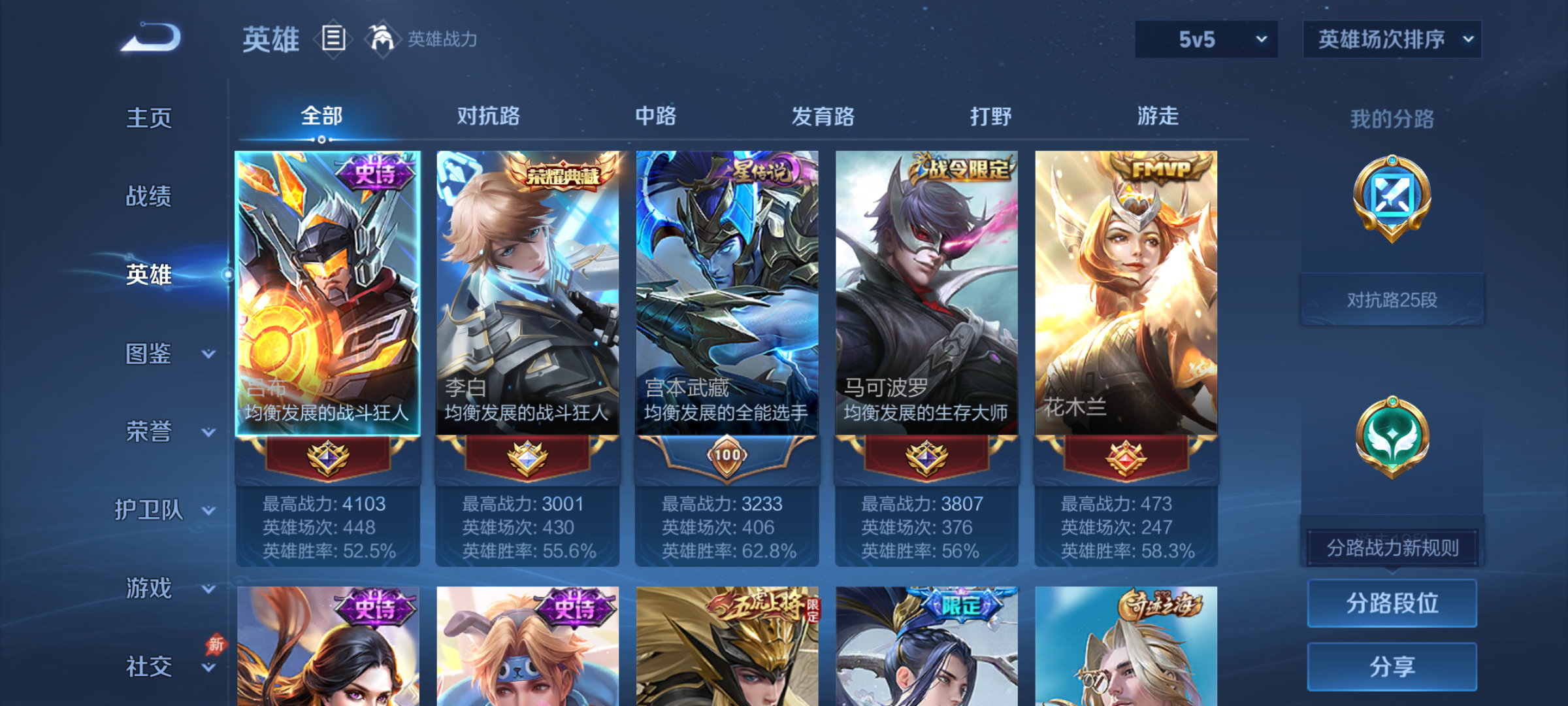 WZQM4311217王者荣耀账号详情图4